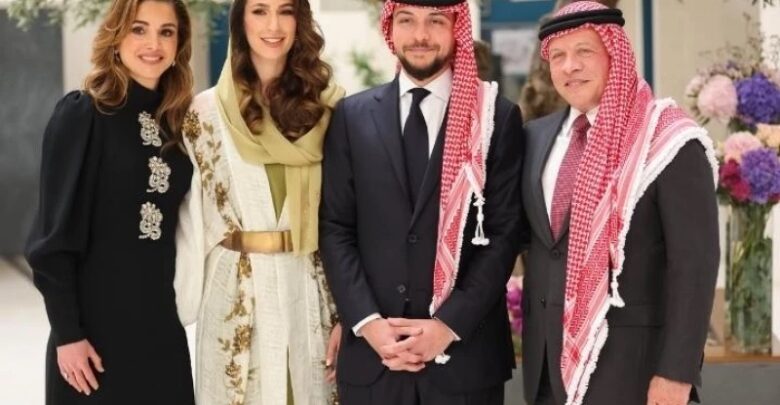 كم عمر زوجة ولي عهد الاردن